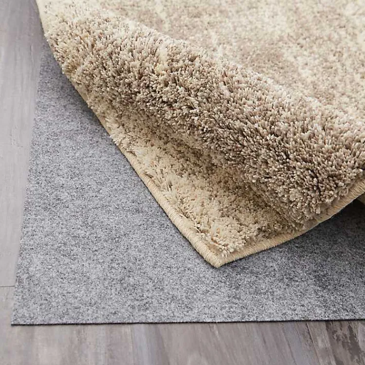 Area Rugs-Kirklands Home Dual Surface Non-Slip Rug Pad, 8x10 Gray