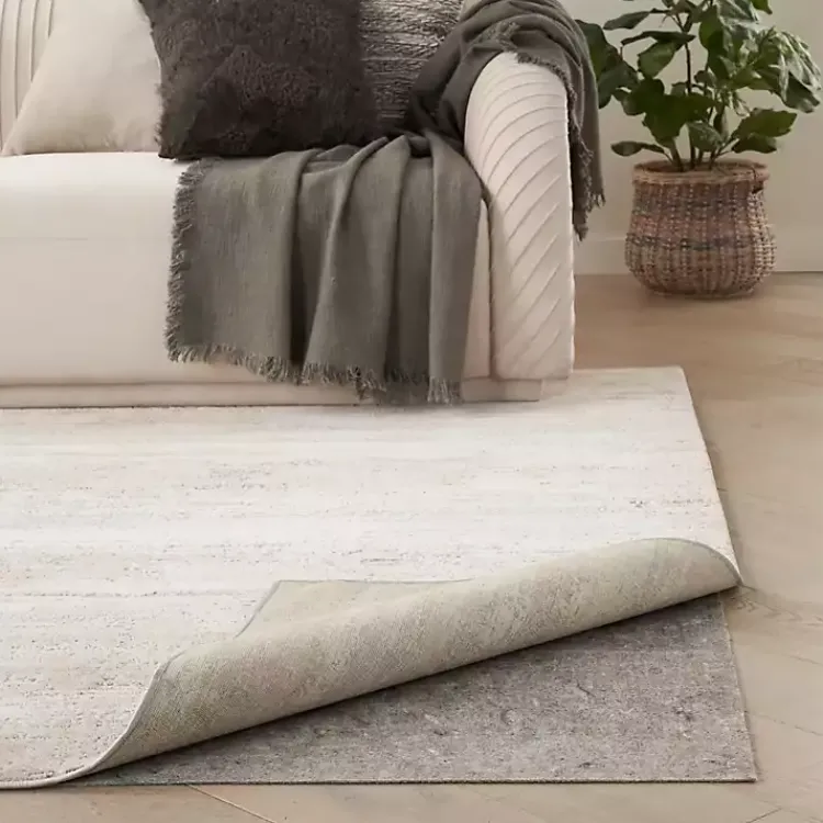 Area Rugs-Kirklands Home Reversible Non-Slip Rug Pad, 3x4 Gray