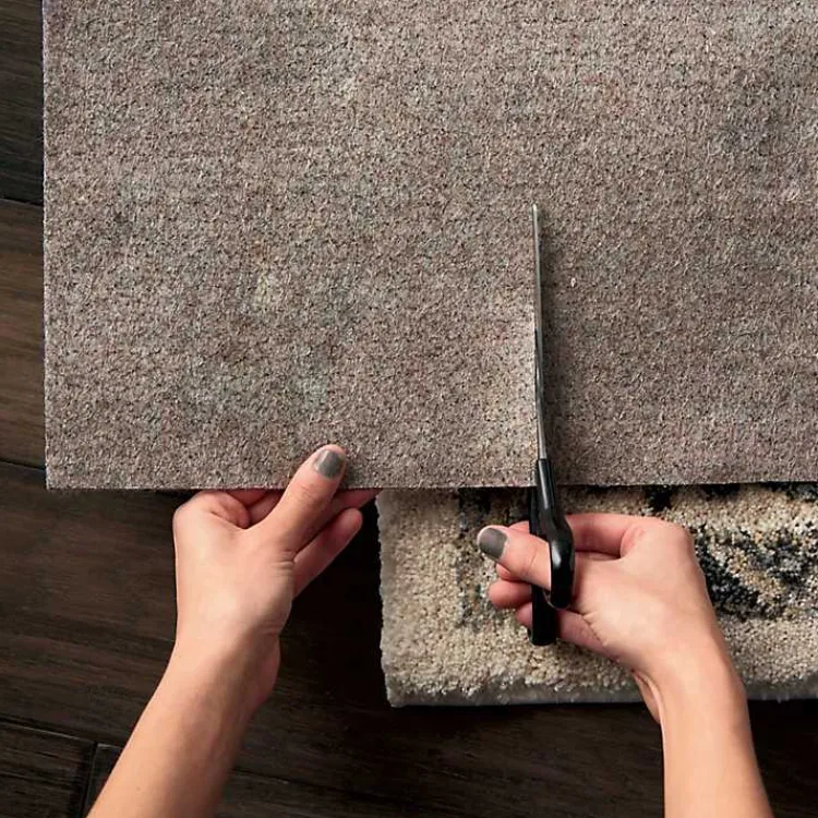 Area Rugs-Kirklands Home Reversible Non-Slip Rug Pad, 2x8 Gray