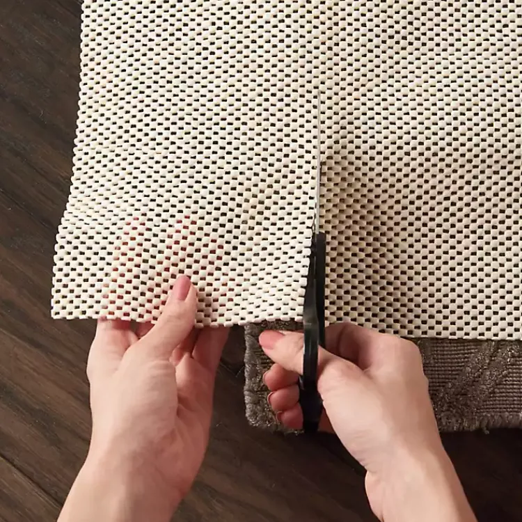 Area Rugs-Kirklands Home Gridlock Non-Slip Rug Pad, 3x4 Ivory