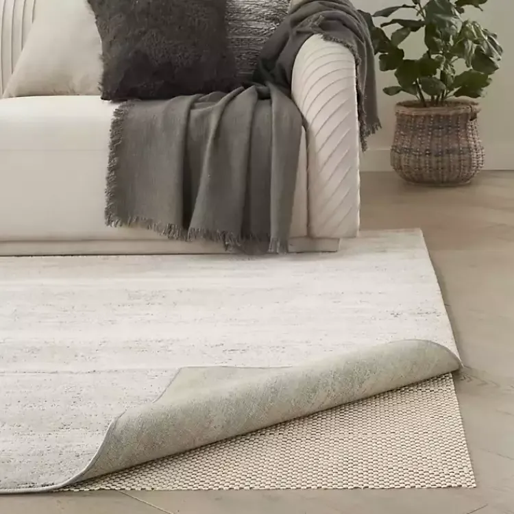 Area Rugs-Kirklands Home Gridlock Non-Slip Rug Pad, 5x8 Ivory