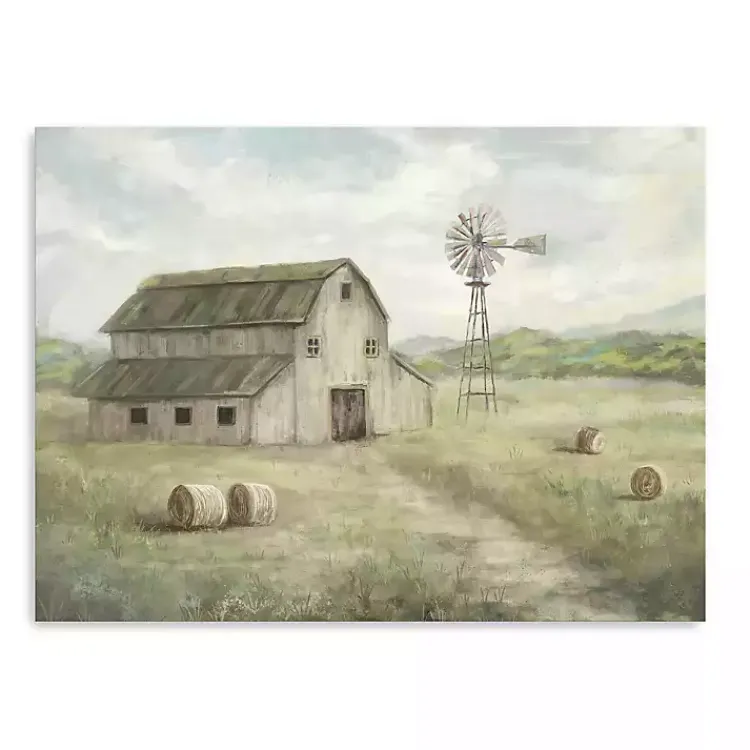 Canvas Art-Kirklands Home Peaceful Farm Canvas Art Print, 48x36 in.