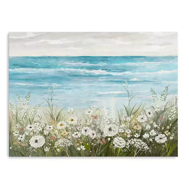 Canvas Art-Kirklands Home Floral Coast Canvas Art Print, 32x24 in.