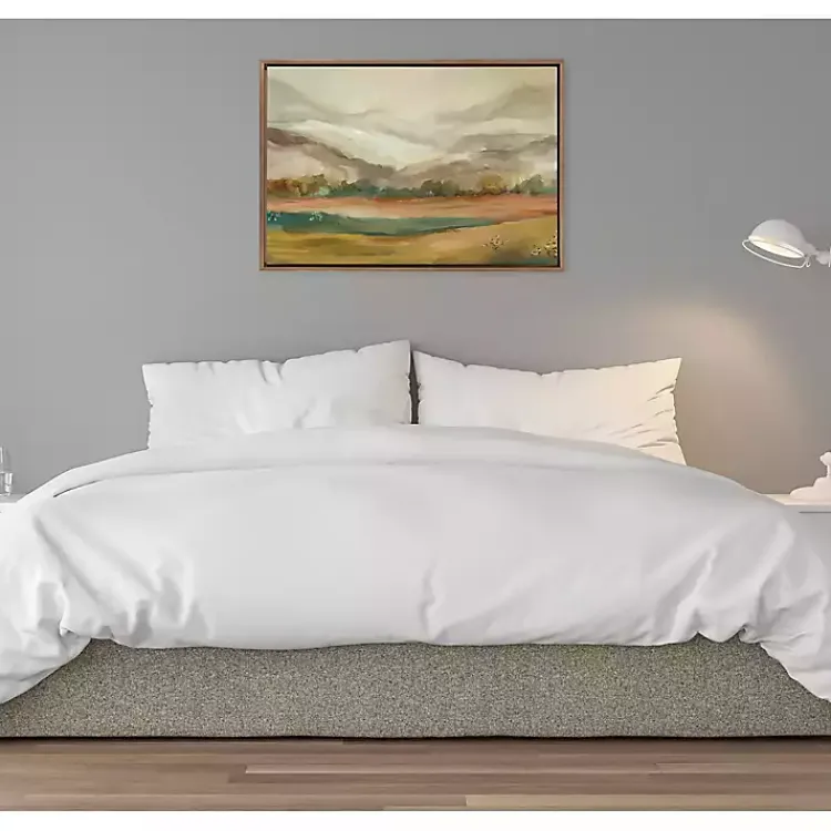 Canvas Art-Kirklands Home Mountainscape Framed Canvas Art Print Multi