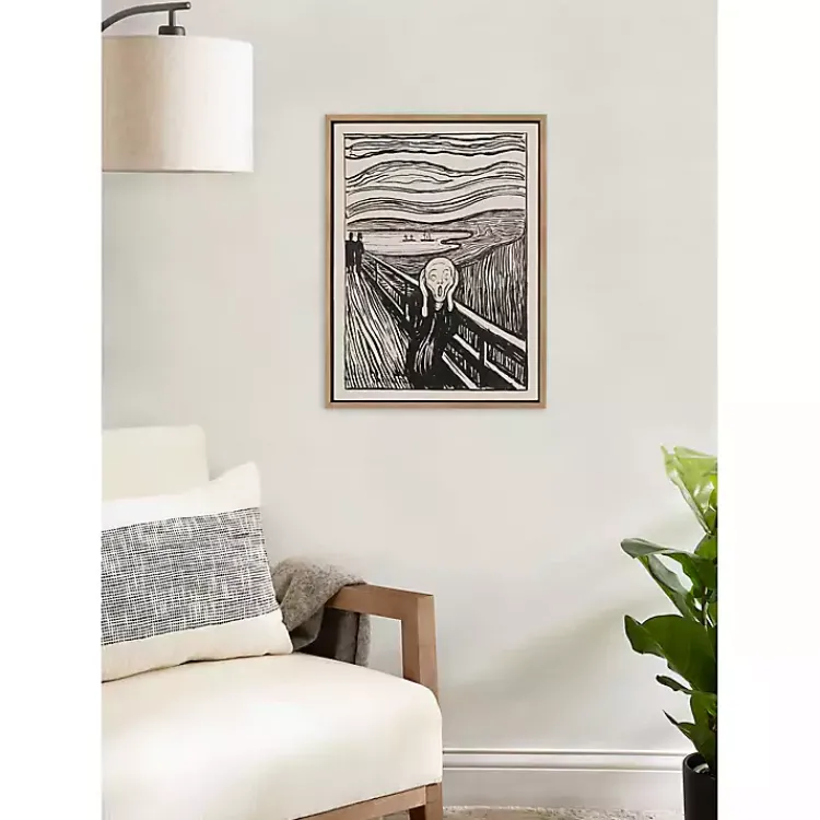 Canvas Art-Kirklands Home The Scream Framed Canvas Art Print
