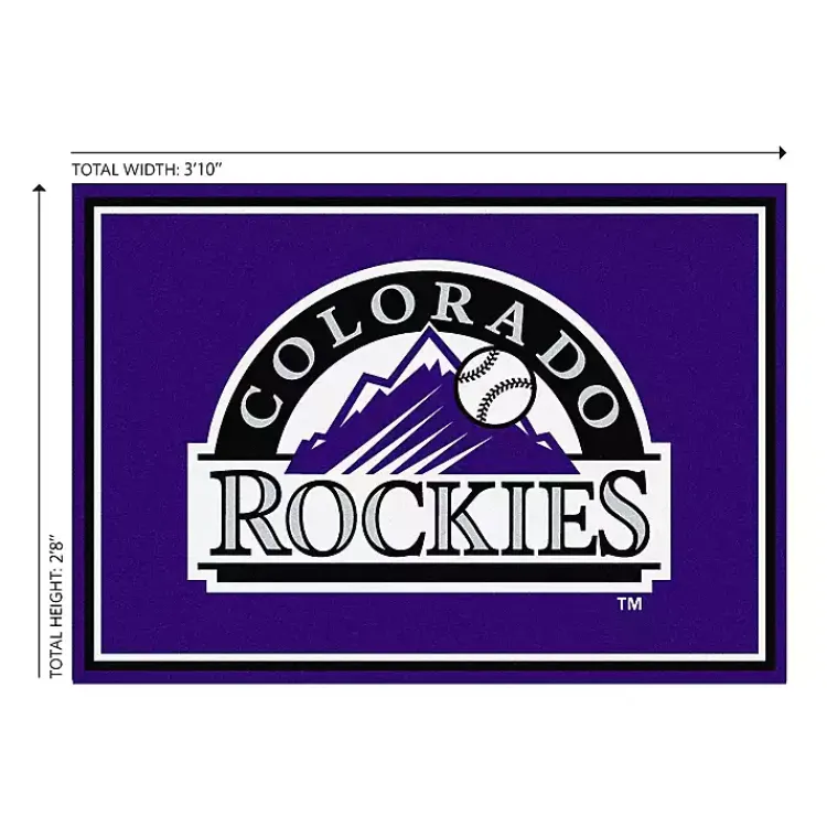 Area Rugs-Kirklands Home Colorado Rockies Spirit Rug, 3x4 Blue