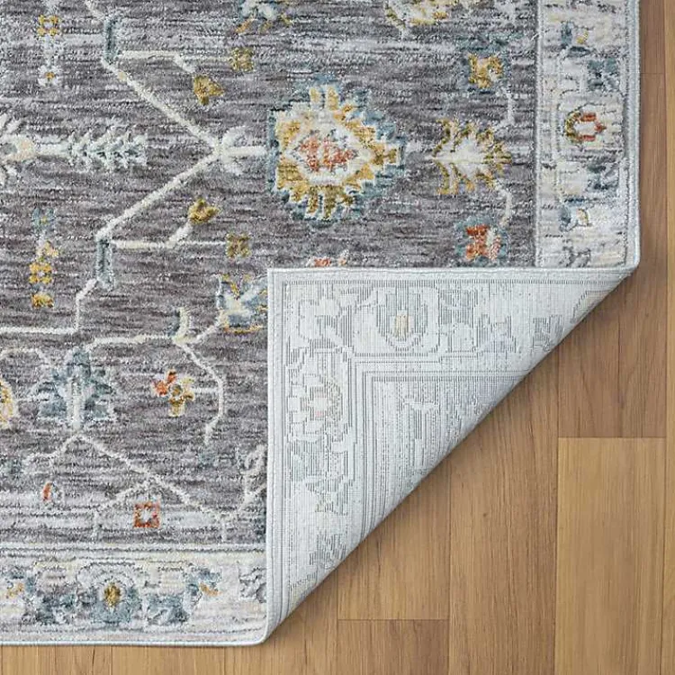 Area Rugs-Kirklands Home Gray Ivory Accent Rug, 2x3