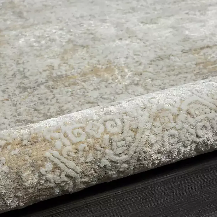 Area Rugs-Kirklands Home Brisbane Beige Faded Damask Area Rug, 8x10