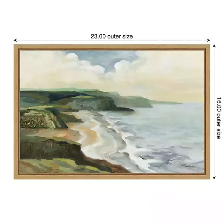 Canvas Art-Kirklands Home Irish Coast Framed Canvas Art Print