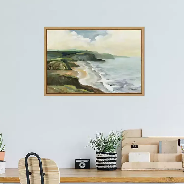 Canvas Art-Kirklands Home Irish Coast Framed Canvas Art Print