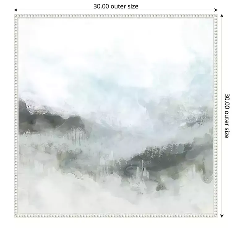 Canvas Art-Kirklands Home Fog in the Hills Framed Canvas Art Print