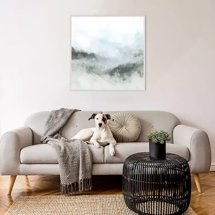 Canvas Art-Kirklands Home Fog in the Hills Framed Canvas Art Print