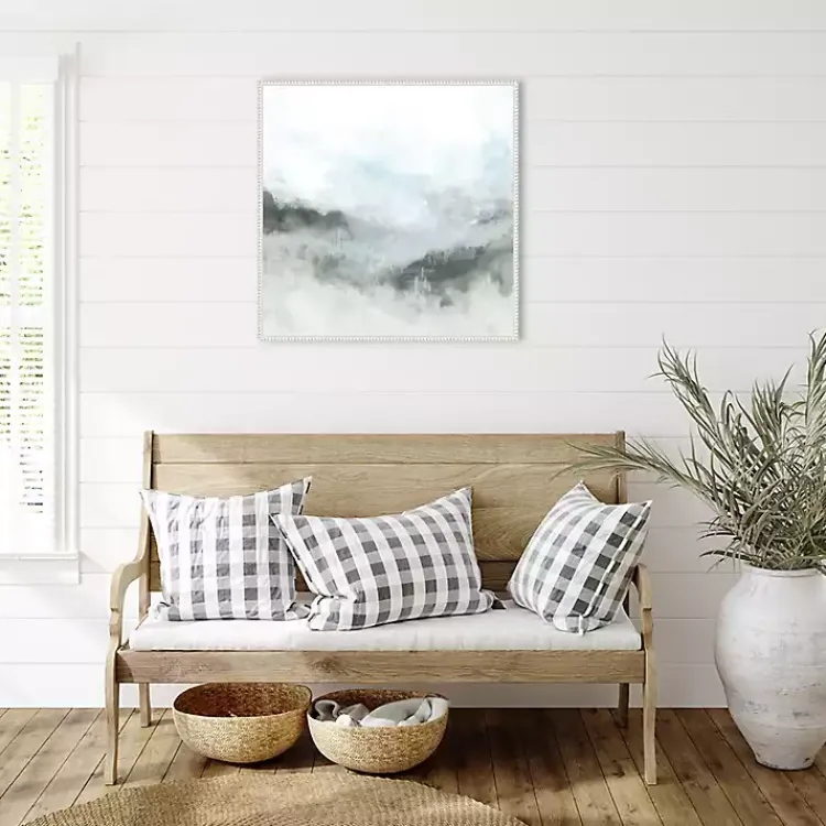 Canvas Art-Kirklands Home Fog in the Hills Framed Canvas Art Print