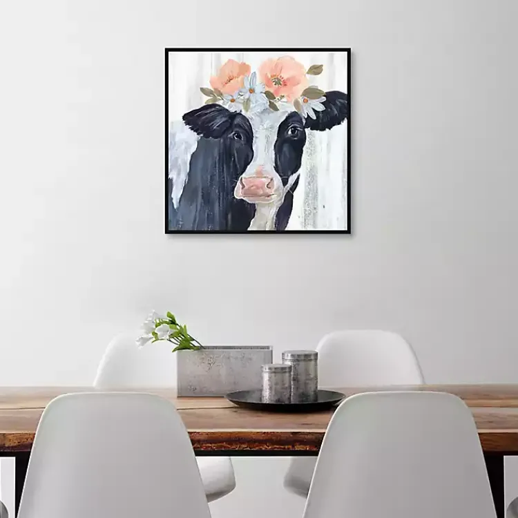 Canvas Art-Kirklands Home Susie in Flowers Framed Canvas Art Print