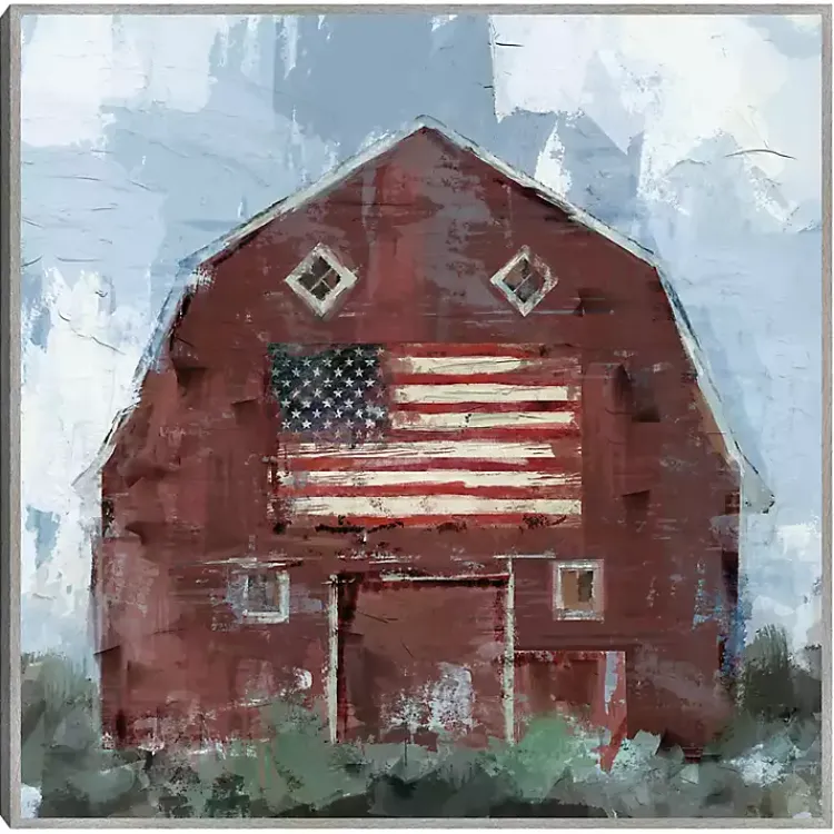 Canvas Art-Kirklands Home Country Pride Framed Canvas Art Print