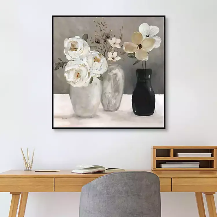 Canvas Art-Kirklands Home Contrasting Focus Framed Canvas Art Print