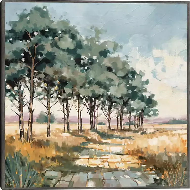 Canvas Art-Kirklands Home Late Summer Path Framed Canvas Art Print