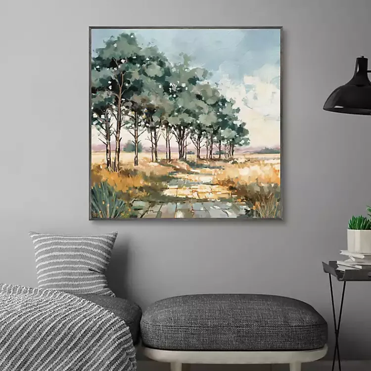 Canvas Art-Kirklands Home Late Summer Path Framed Canvas Art Print