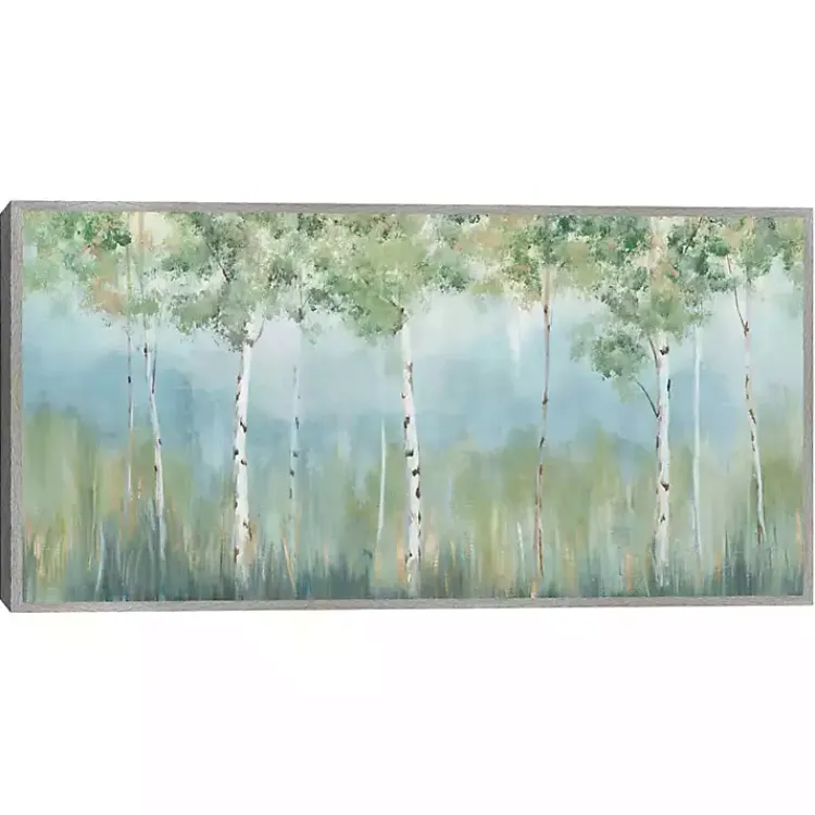 Canvas Art-Kirklands Home Peaceful Oasis Framed Canvas Art Print Green