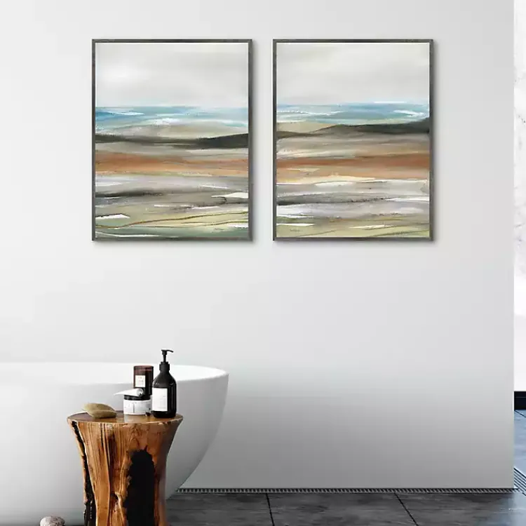 Canvas Art-Kirklands Home Layers of Nature Framed Canvas Art Prints Multi