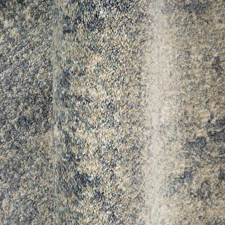 Area Rugs-Kirklands Home Jordan Cary Runner, 2x10 Gray