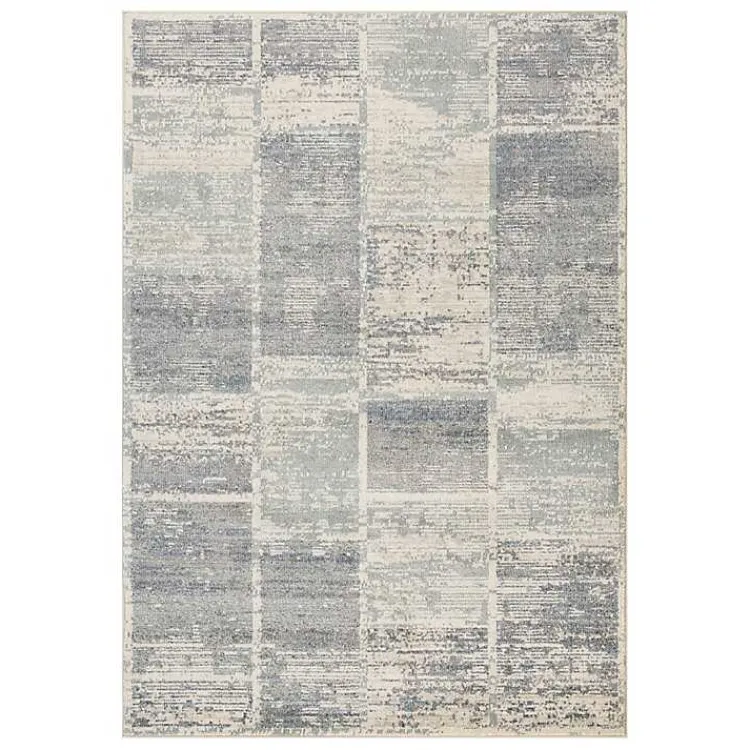Area Rugs-Kirklands Home Jordan Aly Modern Area Rug, 6x9 Gray