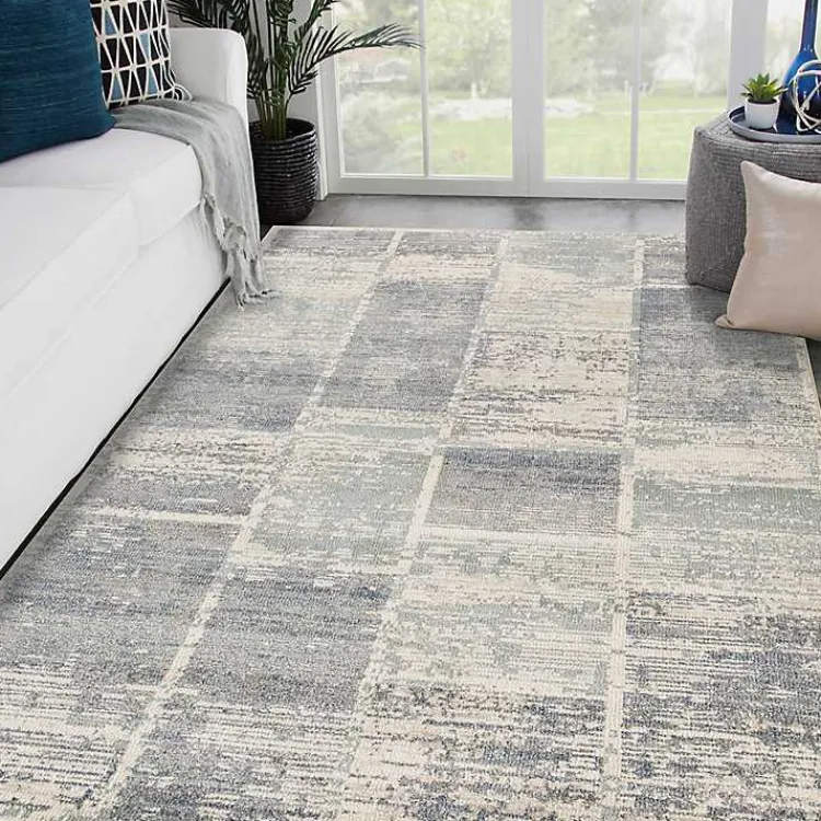 Area Rugs-Kirklands Home Jordan Aly Modern Area Rug, 7x10 Gray