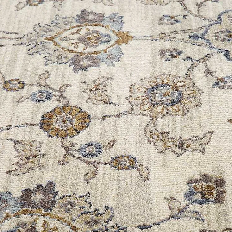 Area Rugs-Kirklands Home Jordan Bea Charcoal Runner, 2x10