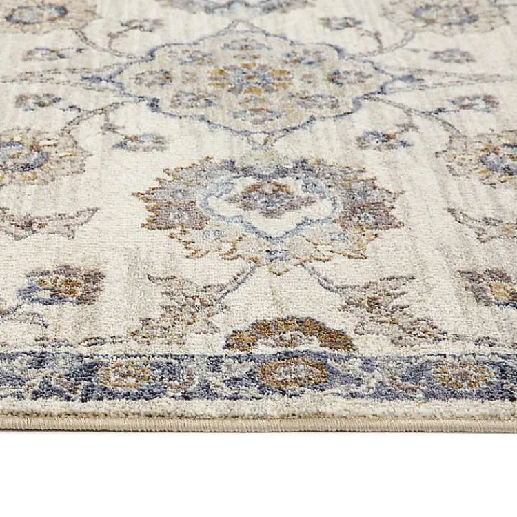 Area Rugs-Kirklands Home Jordan Bea Charcoal Runner, 2x10