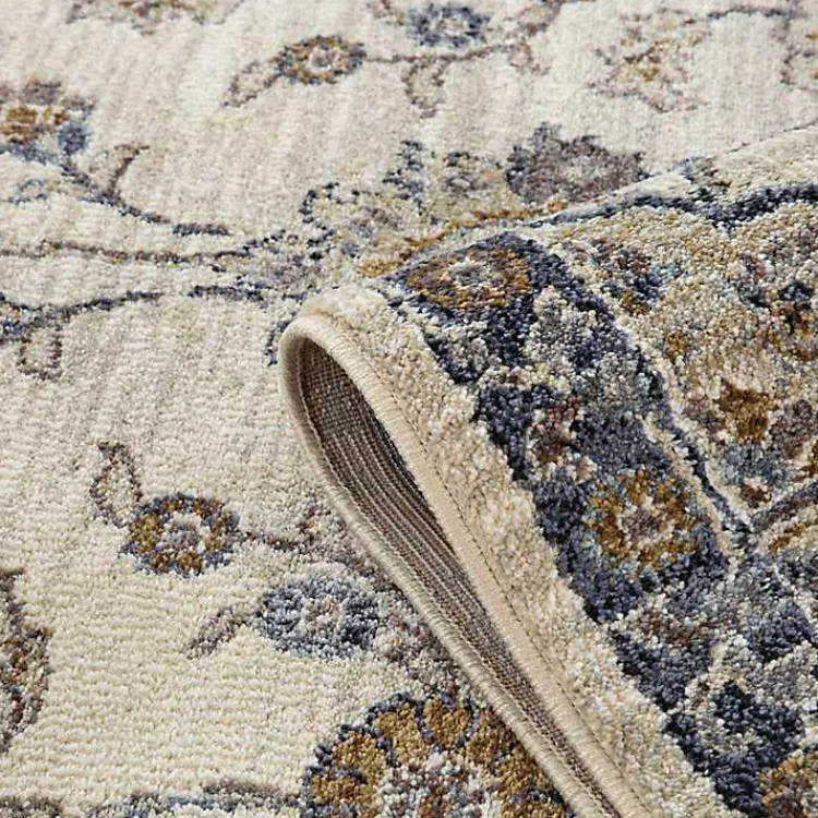 Area Rugs-Kirklands Home Jordan Bea Charcoal Runner, 2x10