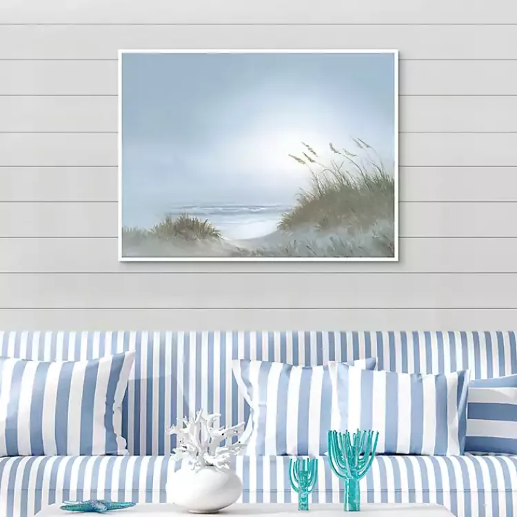 Canvas Art-Kirklands Home Morning Dunes Framed Canvas Art Print Multi
