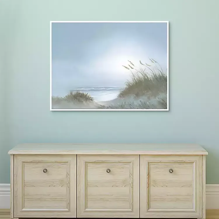 Canvas Art-Kirklands Home Morning Dunes Framed Canvas Art Print Multi