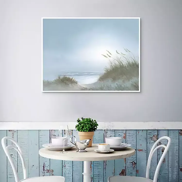 Canvas Art-Kirklands Home Morning Dunes Framed Canvas Art Print Multi