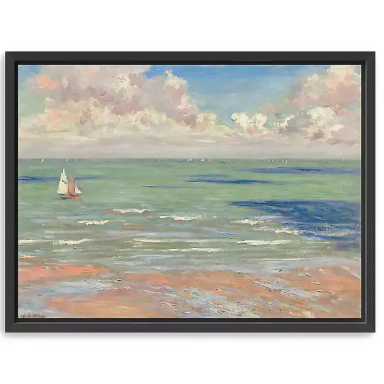 Canvas Art-Kirklands Home Marine Regates a Villers Canvas Print, 42x32 in.