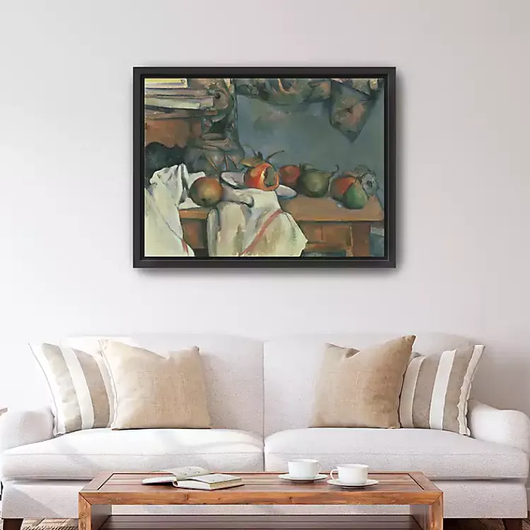 Canvas Art-Kirklands Home Ginger Pot and Pomegranate Canvas Print, 42x32 in. Multi