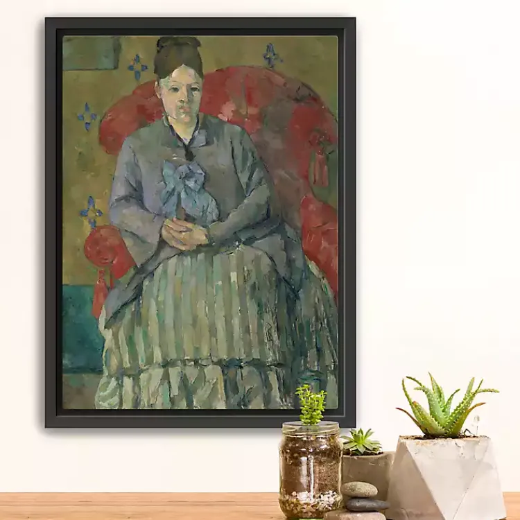 Canvas Art-Kirklands Home Madame Cezanne Framed Canvas Art Print