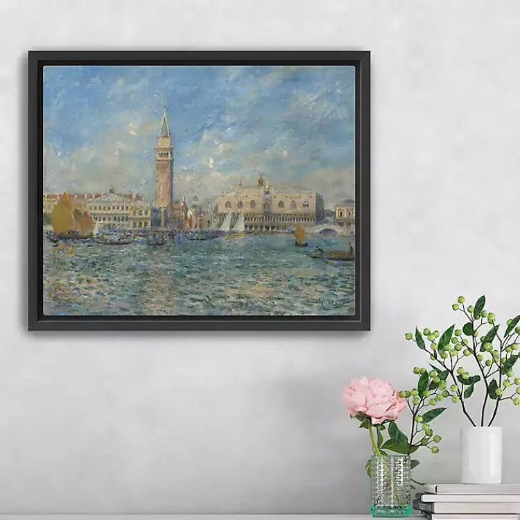 Canvas Art-Kirklands Home The Doge's Palace, Venice Canvas Art Print, 18x22 Blue