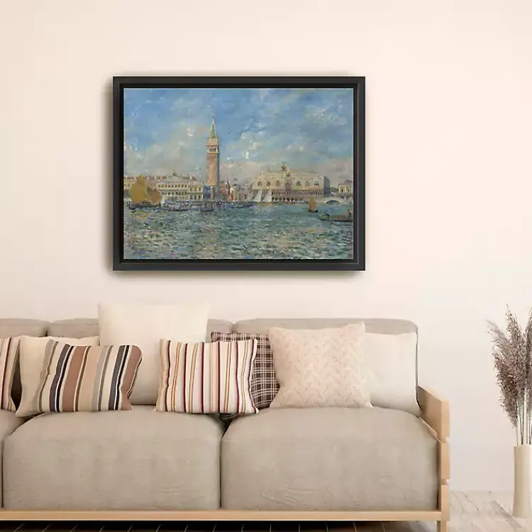 Canvas Art-Kirklands Home The Doge's Palace, Venice Canvas Art Print, 32x42 Blue