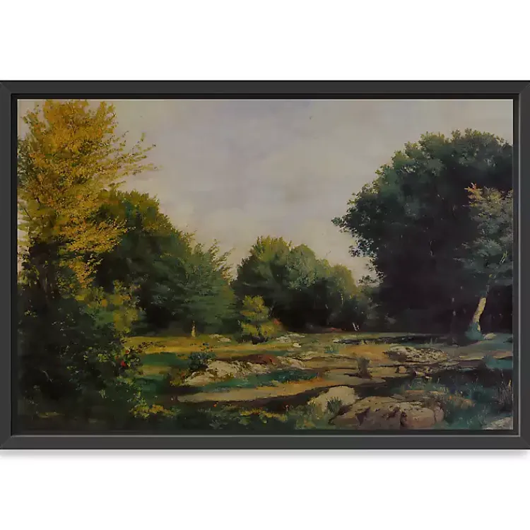 Canvas Art-Kirklands Home La Clairiere Framed Canvas Art Print, 32x48