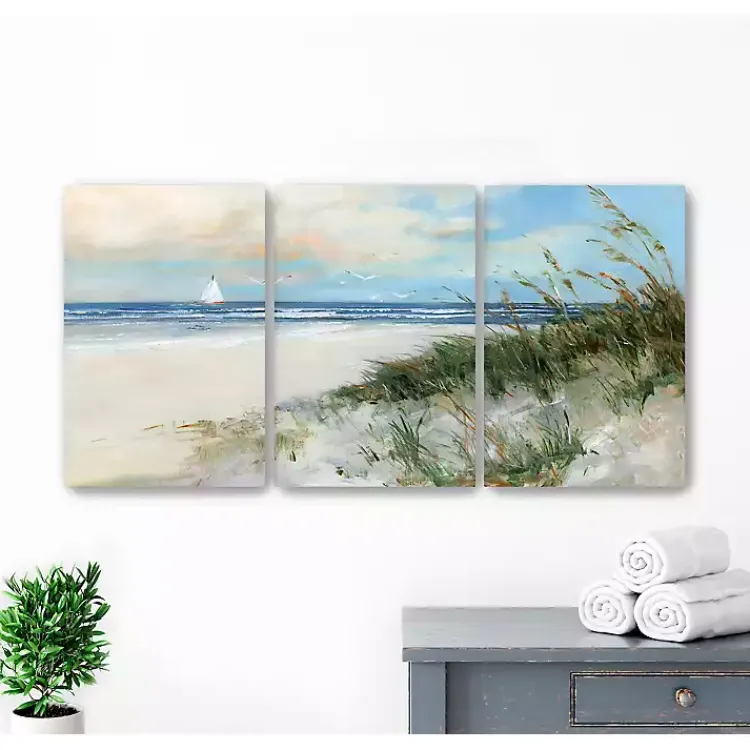 Canvas Art-Kirklands Home Oak Island Sunrise Canvas Art Prints, 16x24