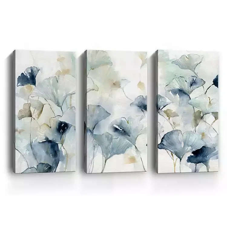 Canvas Art-Kirklands Home Glorious Ginko Canvas Art Prints, Set of 3