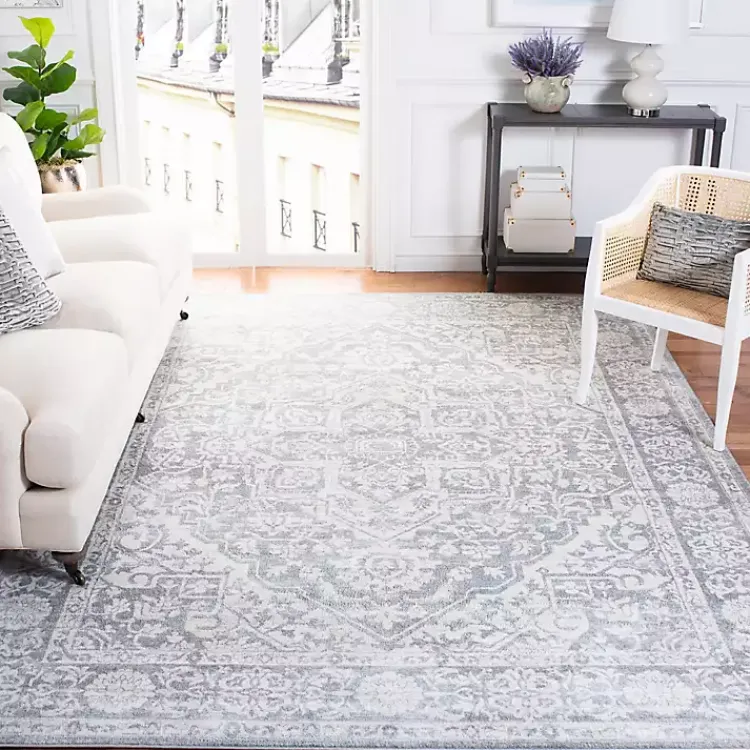 Area Rugs-Kirklands Home Brentwood Traditional Area Rug, 8x10 Gray
