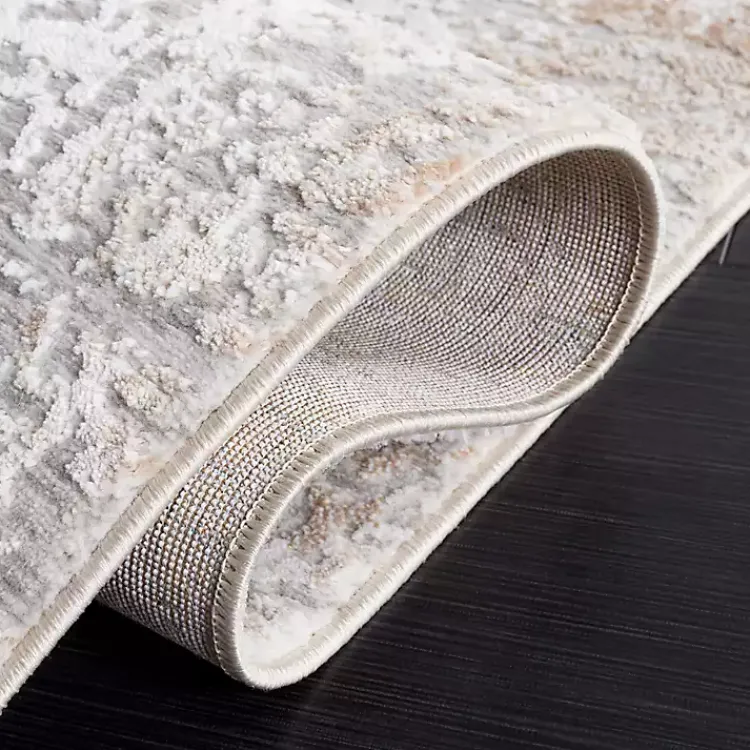 Area Rugs-Kirklands Home Gray Parker Textured Area Rug, 5x7