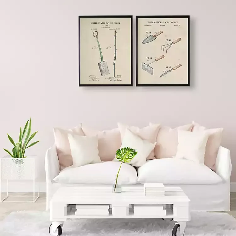 Framed Art-Kirklands Home Garden Tools Patent Framed Art Print
