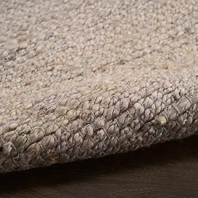 Area Rugs-Kirklands Home Jaxon Natural Jute Area Rug, 4x6 Gray