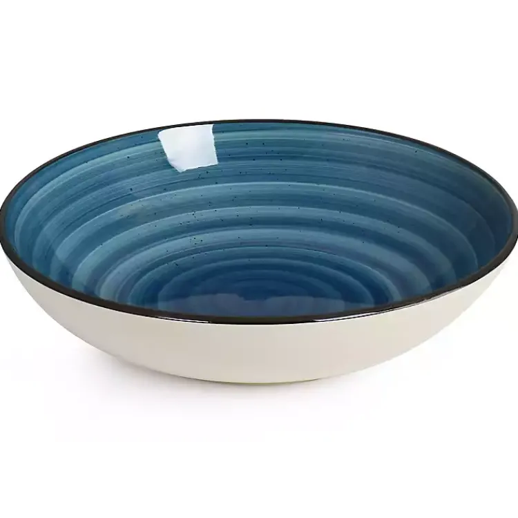 Dinnerware-Kirklands Home Gia Stoneware 24-pc. Dinnerware Set Blue