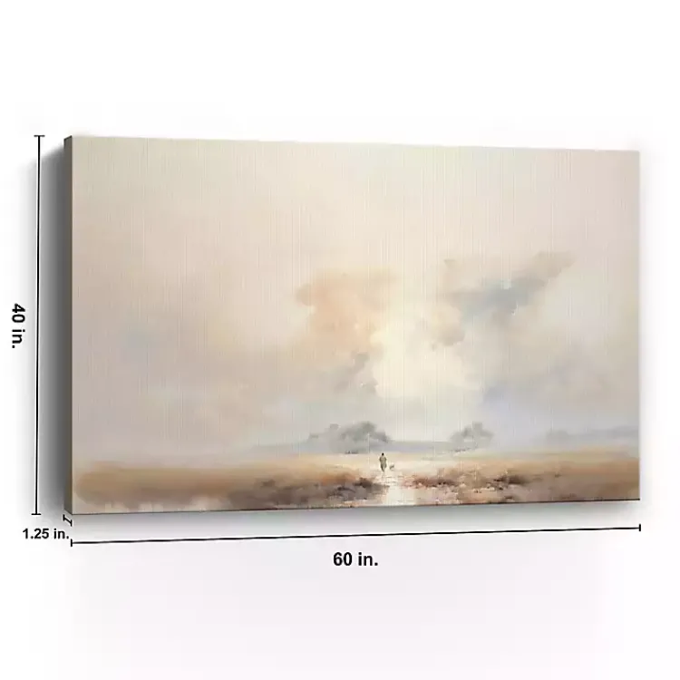 Canvas Art-Kirklands Home Sunshine in My Soul Canvas Art Print, 60x40 in. Gray