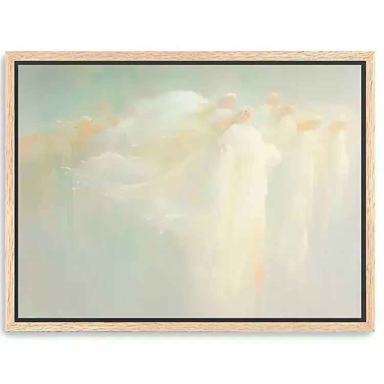 Canvas Art-Kirklands Home Heavenly Messengers Framed Canvas Art Print, 32x42 Multi