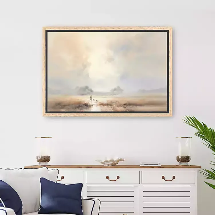 Canvas Art-Kirklands Home Dear to the Shepherd Framed Canvas Art Print Multi