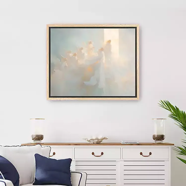 Canvas Art-Kirklands Home Heaven's Gate Framed Canvas Art Print, 26x32